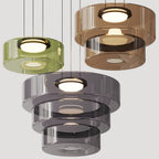 Glass Pendant Lamp | Bauhaus Style Hanging Light