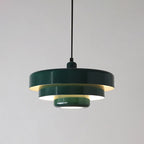 Nordic Vintage Multi-Layered Pendant Lamp | Modern Retro Hanging Light