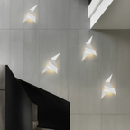 Origami Wall Lamp | Unique Modern Indoor LED Sconce