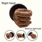 Industrial Hand Wall Lamp | Resin E26 Wall Sconce