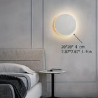 Minimalist Round LED Wall Light | Modern Nordic Design