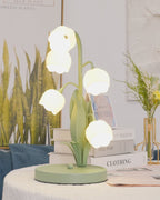 Bell Orchid Table Lamp | Elegant Floral Indoor Light