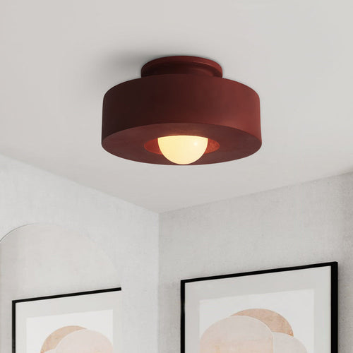 CeraCyl Ceiling Light | Geometric Nordic Design