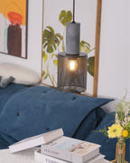 Urban Concrete Pendant Light | Industrial LED Hanging Lamp