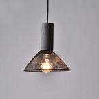 Urban Concrete Pendant Light | Industrial LED Hanging Lamp