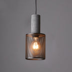 Urban Concrete Pendant Light | Industrial LED Hanging Lamp