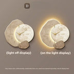 LumoClock | Large Modern Wall Clock | Silent Quartz & LED Light