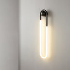 Modern LED Wall Light | Brass & Black Minimalist Wall Lamp