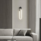 Modern LED Wall Light | Brass & Black Minimalist Wall Lamp