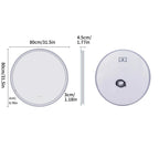 LuvoRound | Round LED Bathroom Mirror | Anti-Fog & Dimmable Touch Screen