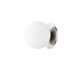 Nordic Globe Glass Wall Lamp | Minimalist Modern Bathroom & Bedroom Light