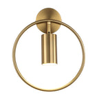 Halo Wall Light | Nordic Gold Minimalist Design