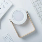 Creative Wooden Handle Portable Lantern | Folding Rechargeable Table Lamp