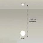 Luna Pendant Light | Nordic Modern Glass Globe Design