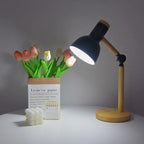 Nordic Wooden Desk Lamp | Adjustable Modern Table Light