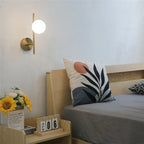 Astra Wall Light | Dual Globe Modern Gold Design