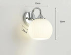 Quashion Wall Lamp | Chrome Modern Minimalist Design