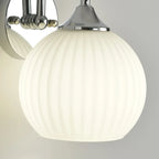 Quashion Wall Lamp | Chrome Modern Minimalist Design