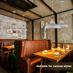 Industrial Metal Pendant Light | Retro Loft Style