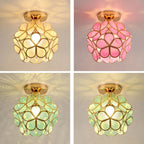 Nordic Petal Aisle Ceiling Lamp | Elegant Corridor & Bedroom Light