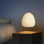 Japanese Rice Paper Table Lamp | Minimalist Zen Lighting